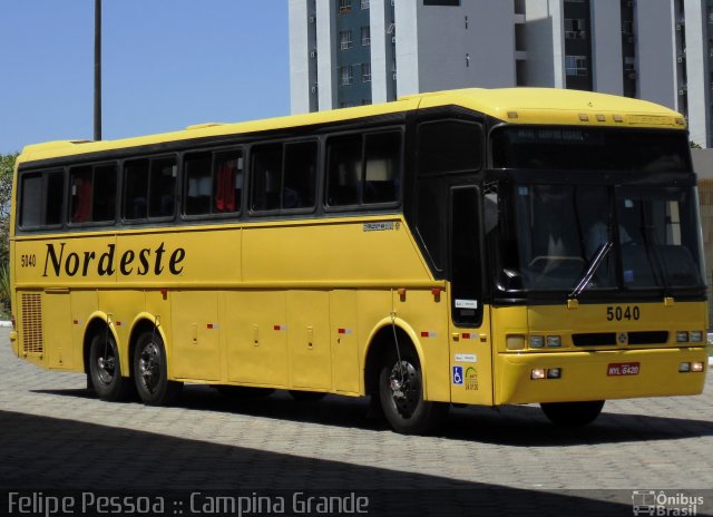 Viação Nordeste 5040 na cidade de Campina Grande, Paraíba, Brasil, por Felipe Pessoa de Albuquerque. Número da foto: #2751467.