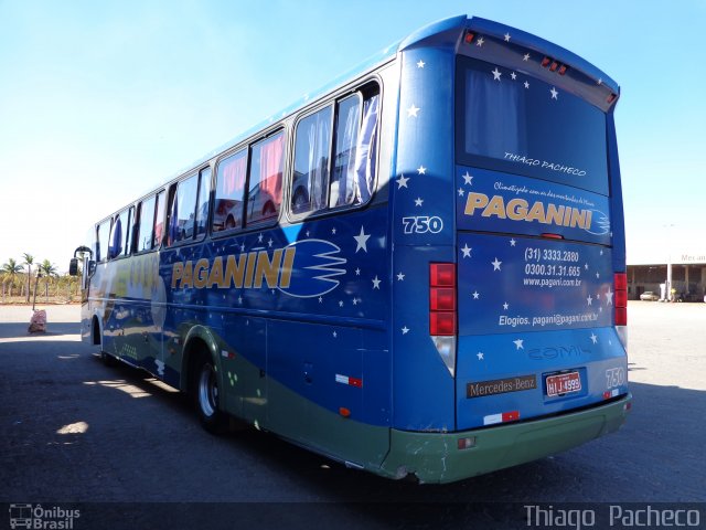 Paganini > Pagani Fretamentos Vip 750 na cidade de Corinto, Minas Gerais, Brasil, por Thiago  Pacheco. Número da foto: #2751755.