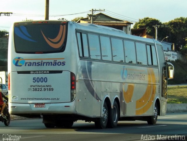 Transirmãos Turismo 5000 na cidade de Belo Horizonte, Minas Gerais, Brasil, por Adão Raimundo Marcelino. ID da foto: 2752445.