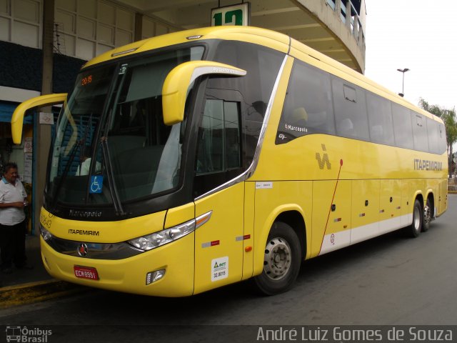 Viação Itapemirim 60643 na cidade de Aparecida, São Paulo, Brasil, por André Luiz Gomes de Souza. Número da foto: #2754297.