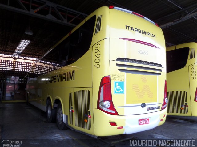 Viação Itapemirim 60695 na cidade de Belo Horizonte, Minas Gerais, Brasil, por Maurício Nascimento. Número da foto: #2754324.