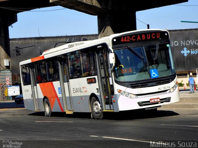 Evanil Transportes e Turismo RJ 132.114 na cidade de Rio de Janeiro, Rio de Janeiro, Brasil, por Matheus Souza. Número da foto: #2754473.