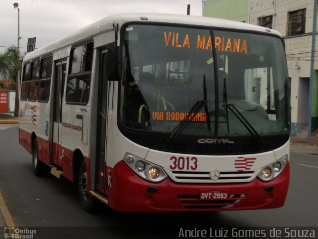 Empresa de Ônibus Pássaro Marron 3013 na cidade de Aparecida, São Paulo, Brasil, por André Luiz Gomes de Souza. ID da foto: 2755716.