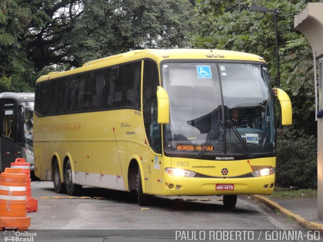 Viação Itapemirim 5805 na cidade de São Paulo, São Paulo, Brasil, por Paulo Roberto de Morais Amorim. Número da foto: #2755036.