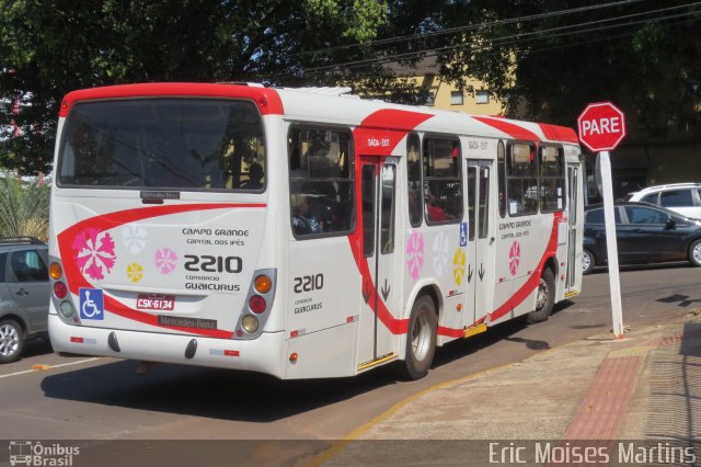 Viação São Francisco 2210 na cidade de Campo Grande, Mato Grosso do Sul, Brasil, por Eric Moises Martins. ID da foto: 2755770.