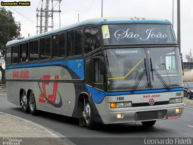 São João Turismo 1800 na cidade de São Paulo, São Paulo, Brasil, por Leonardo Fidelli. ID da foto: 2754581.