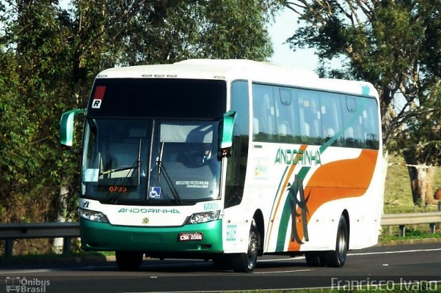 Empresa de Transportes Andorinha 6005 na cidade de Presidente Prudente, São Paulo, Brasil, por Francisco Ivano. ID da foto: 2759056.