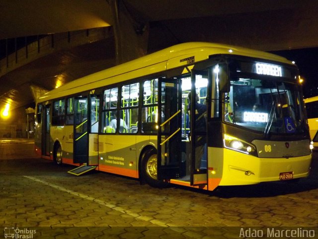 Auto Omnibus Floramar 08 na cidade de Belo Horizonte, Minas Gerais, Brasil, por Adão Raimundo Marcelino. Número da foto: #2757715.