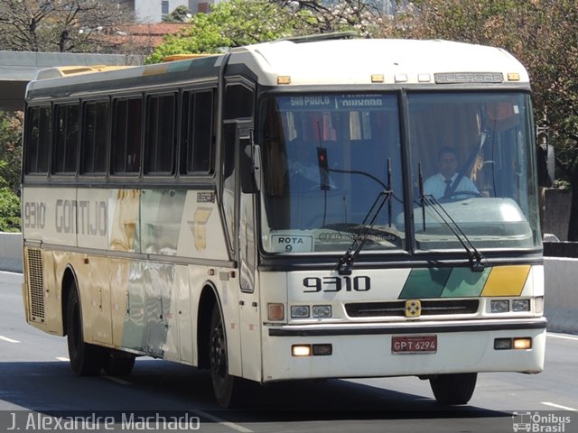 Empresa Gontijo de Transportes 9310 na cidade de Belo Horizonte, Minas Gerais, Brasil, por J. Alexandre Machado. Número da foto: #2757961.