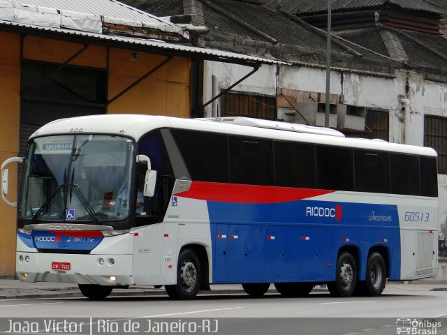 Viação Riodoce 60513 na cidade de Rio de Janeiro, Rio de Janeiro, Brasil, por João Victor. ID da foto: 2758407.