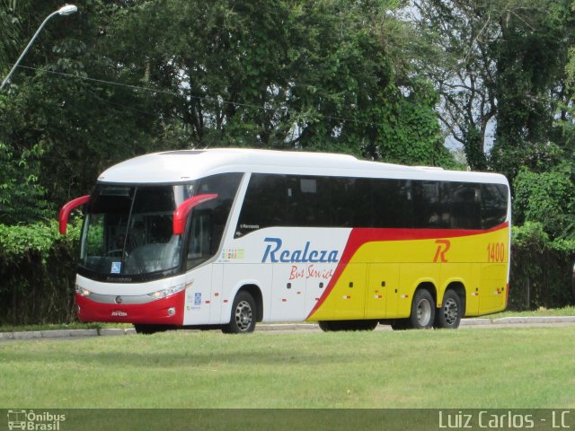 Realeza Bus Service 1400 na cidade de Recife, Pernambuco, Brasil, por Luiz Carlos de Santana. ID da foto: 2757556.