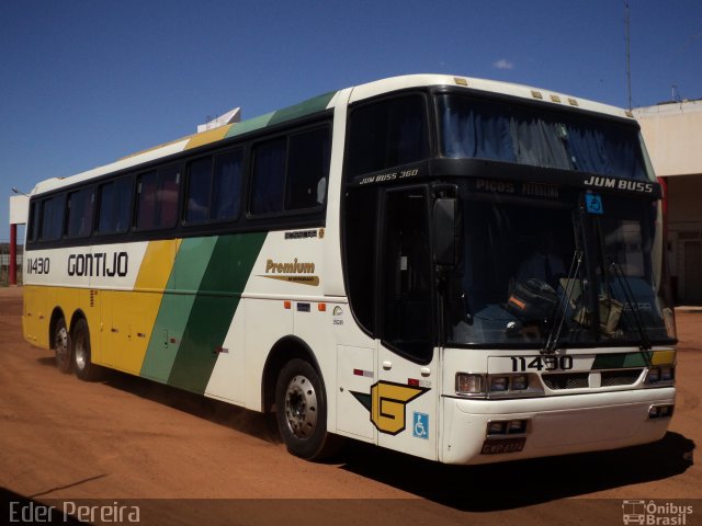 Empresa Gontijo de Transportes 11430 na cidade de Picos, Piauí, Brasil, por Eder Pereira. ID da foto: 2758954.