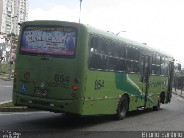 Viação Pirajuçara 854 na cidade de Taboão da Serra, São Paulo, Brasil, por Bruno Santino. Número da foto: #2758007.