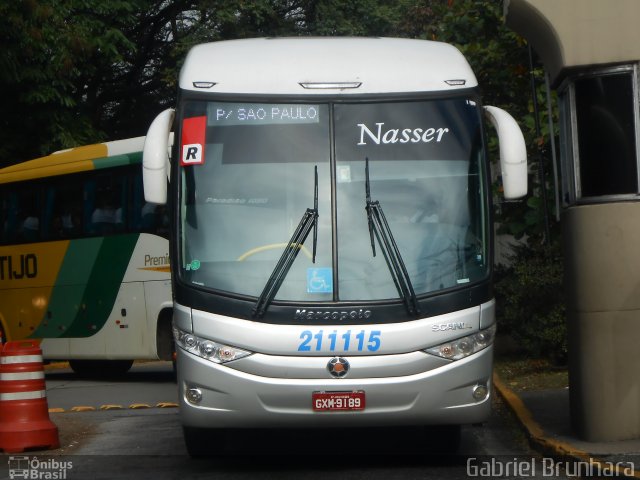 Viação Nasser 211115 na cidade de São Paulo, São Paulo, Brasil, por Gabriel Brunhara. Número da foto: #2757569.