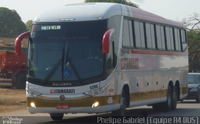 Expresso Itamarati 6386 na cidade de Porto Velho, Rondônia, Brasil, por Phelipe Gabriel Campos de Souza. Número da foto: #2756584.