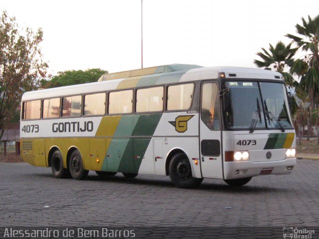 Empresa Gontijo de Transportes 4073 na cidade de Juazeiro do Norte, Ceará, Brasil, por Alessandro de Bem Barros. Número da foto: #2757180.