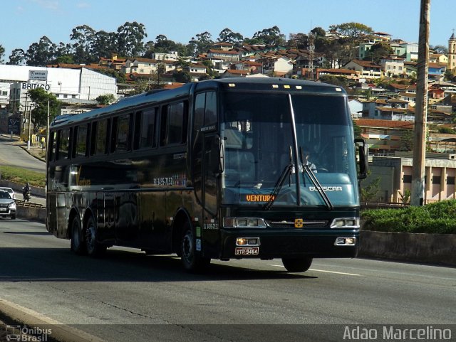 Ventura Turismo 7464 na cidade de Belo Horizonte, Minas Gerais, Brasil, por Adão Raimundo Marcelino. Número da foto: #2758564.