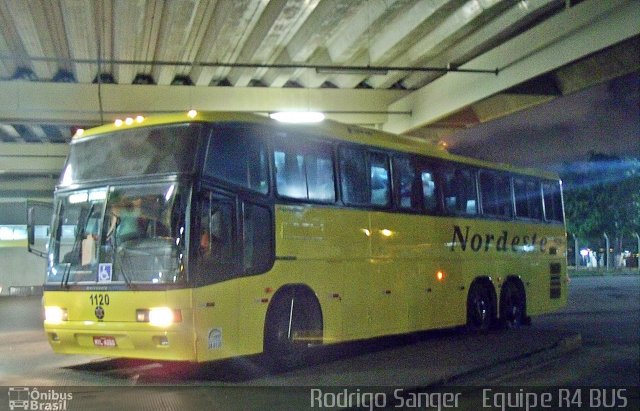 Viação Nordeste 1120 na cidade de Natal, Rio Grande do Norte, Brasil, por Rodrigo S. G Busólogo do Brasil. Número da foto: #2760671.
