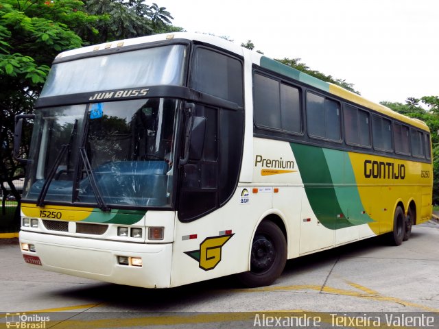 Empresa Gontijo de Transportes 15250 na cidade de São Paulo, São Paulo, Brasil, por Alexandre  Teixeira Valente. ID da foto: 2761129.