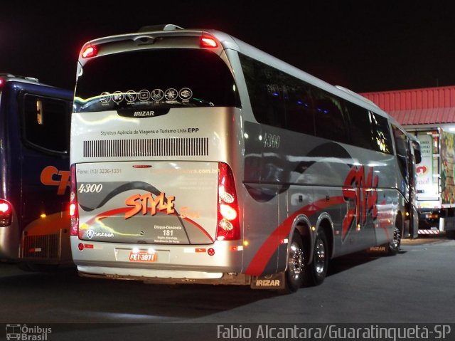 Style Bus 4300 na cidade de Guaratinguetá, São Paulo, Brasil, por Fabio Alcantara. Número da foto: #2759937.