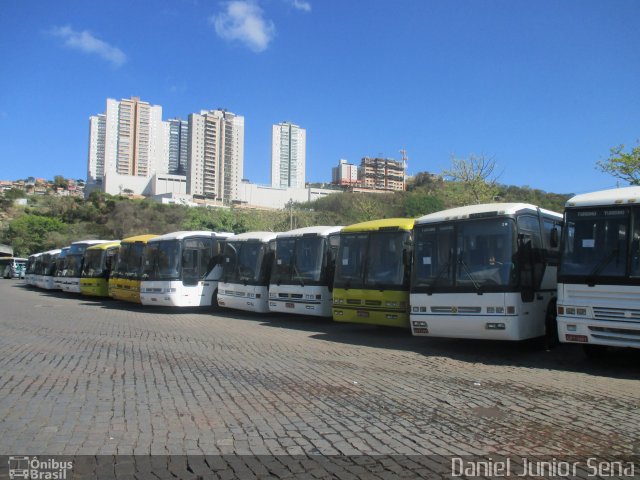 Empresa Gontijo de Transportes GARAGEM BHZ na cidade de Belo Horizonte, Minas Gerais, Brasil, por Daniel Junior Sena. Número da foto: #2760924.