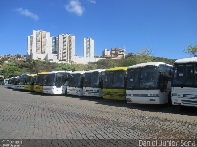 Empresa Gontijo de Transportes Garagem BHZ na cidade de Belo Horizonte, Minas Gerais, Brasil, por Daniel Junior Sena. ID da foto: 2760924.