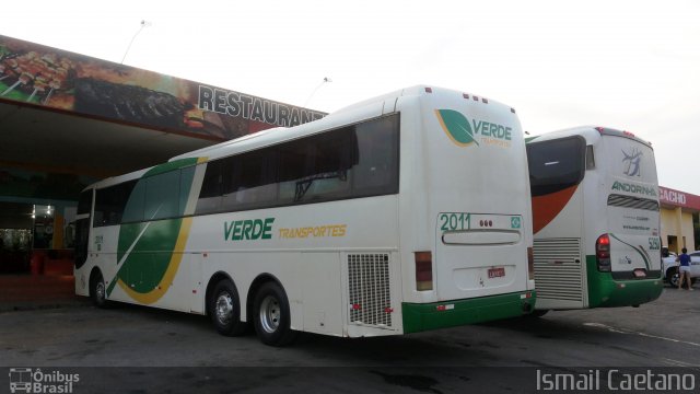 Verde Transportes 2011 na cidade de Mirassol d`Oeste, Mato Grosso, Brasil, por Ismail Caetano. Número da foto: #2760729.