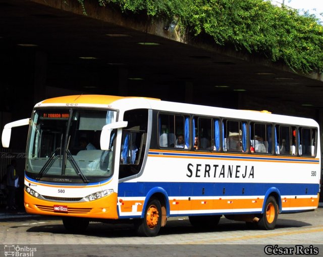 Viação Sertaneja 580 na cidade de Belo Horizonte, Minas Gerais, Brasil, por César Ônibus. ID da foto: 2763215.