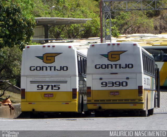 Empresa Gontijo de Transportes 9390 na cidade de Belo Horizonte, Minas Gerais, Brasil, por Maurício Nascimento. ID da foto: 2762776.