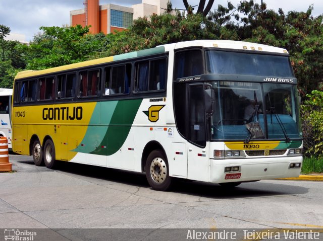 Empresa Gontijo de Transportes 11040 na cidade de São Paulo, São Paulo, Brasil, por Alexandre  Teixeira Valente. ID da foto: 2763119.