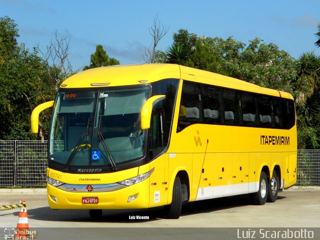 Viação Itapemirim 60741 na cidade de Curitiba, Paraná, Brasil, por Luiz Scarabotto . Número da foto: #2763078.